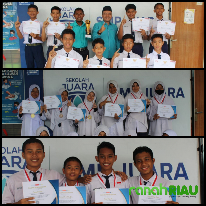 SMP Juara Pekanbaru  Borong Medali dalam ajang OPSI